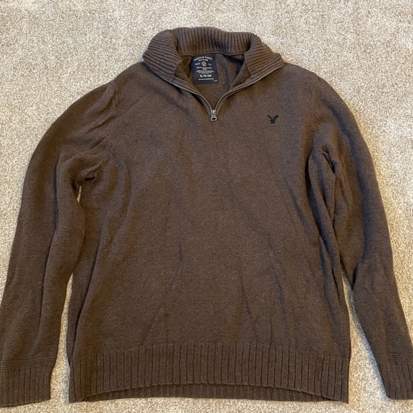 American Eagle Outfitters Other - American Eagle Quarter zip Sweater, Brown. XL